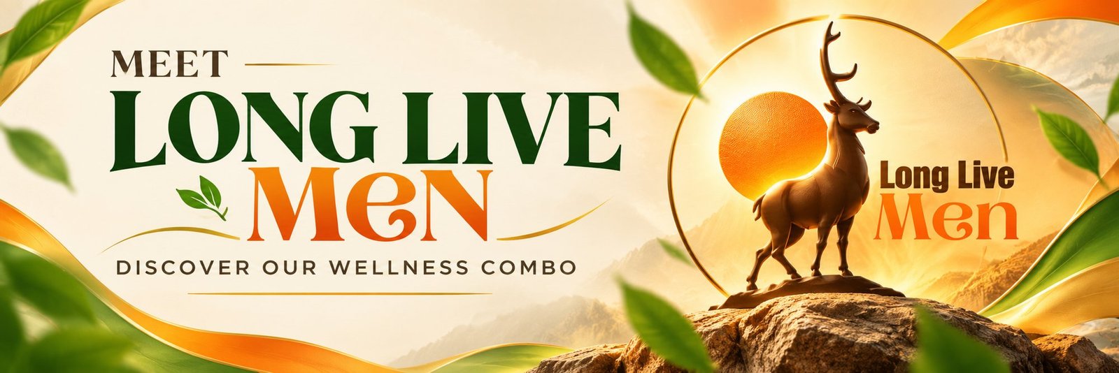 Meet Long Live Men — discover our wellness combo