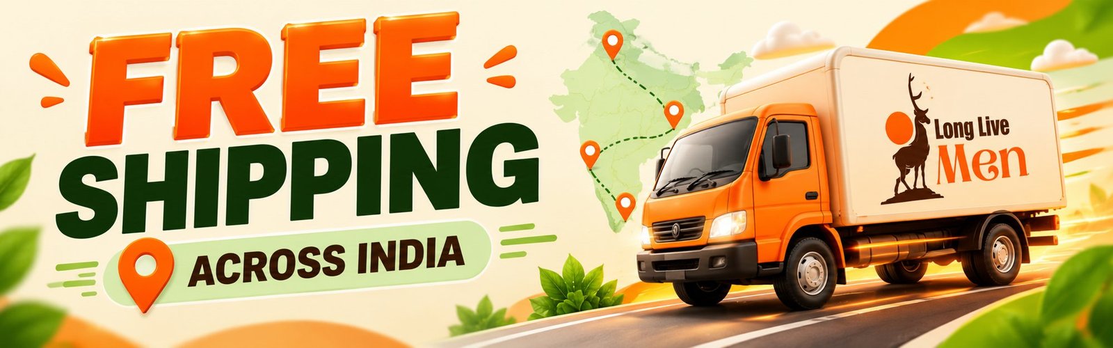 Free shipping across India